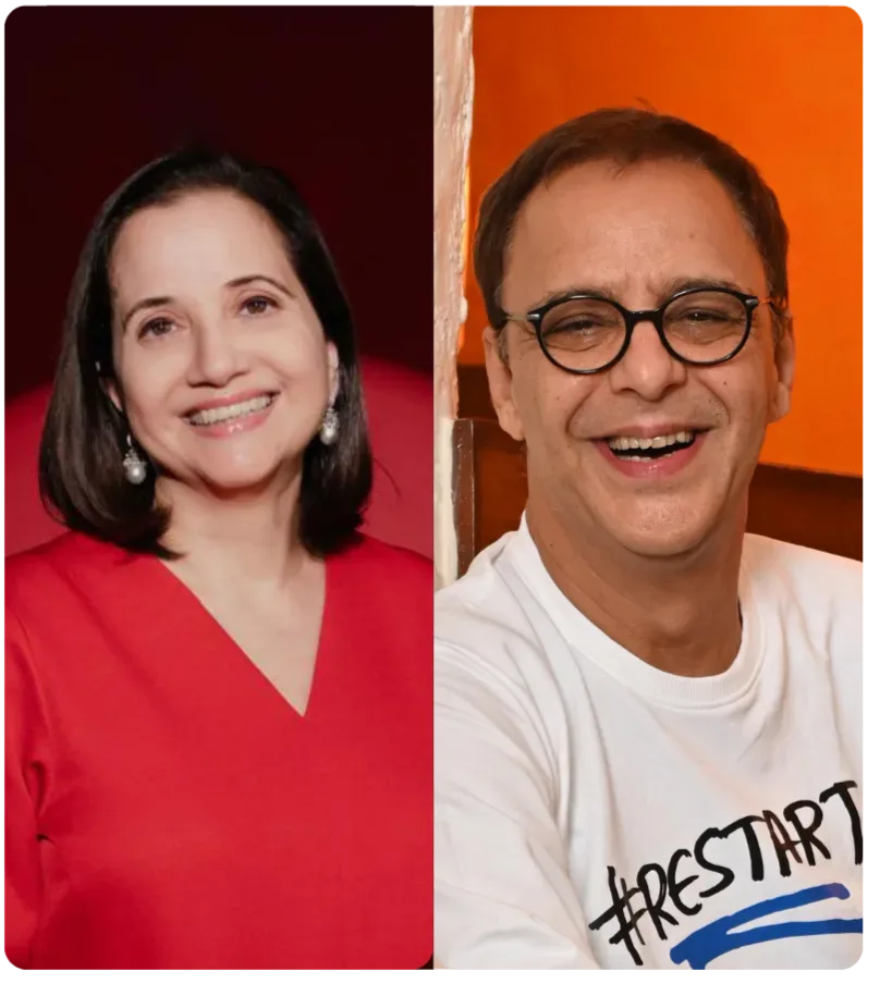 Anupama and Vinod Chopra